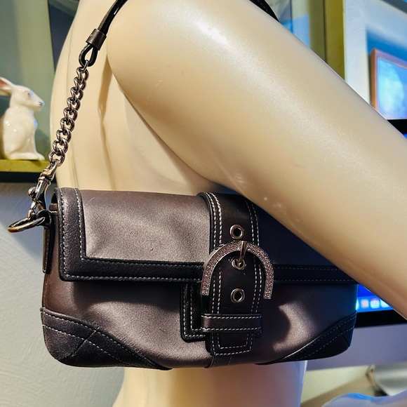 Coach Y2K SoHo Buckle Party Bling Clutch - Picture 2 of 15